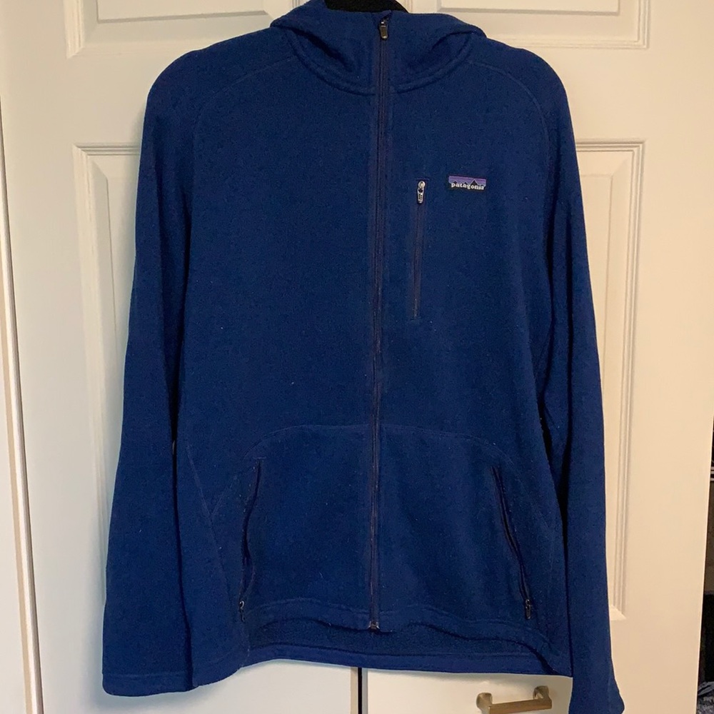 Patagonia zip up with hood